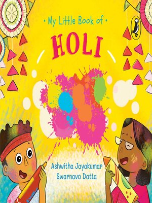 cover image of My Little Book of Holi